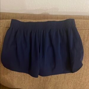 Women's Navy Blue Shorts